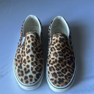 Vans Slip On Leopard Print